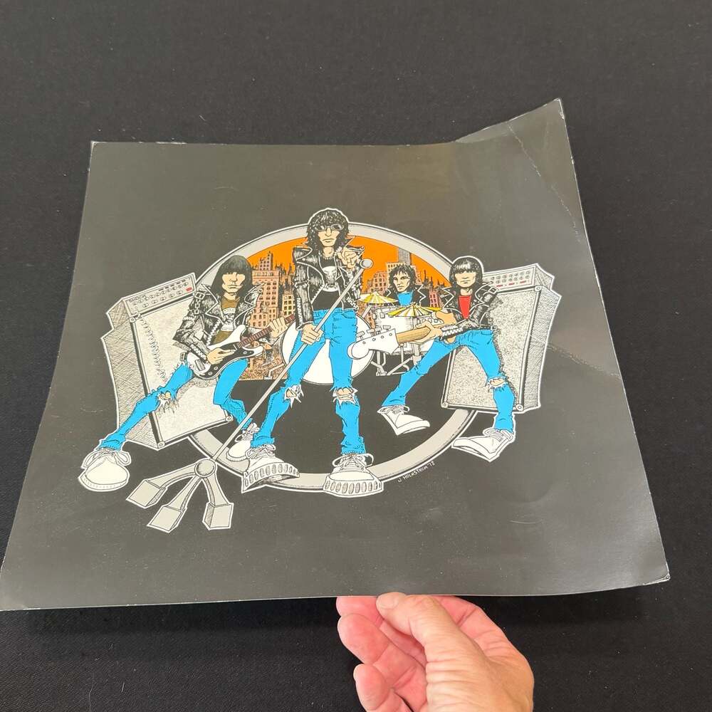 Vintage Ramones Road to Ruin Art Print by J. Holmstrom